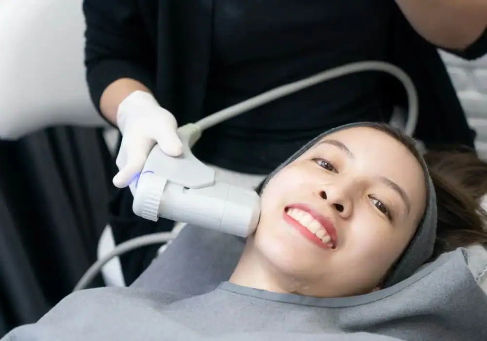 HIFU treatment Lower Feltham in progress