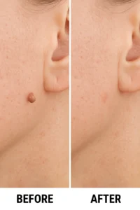 Skin tags removal Lower Feltham before and after