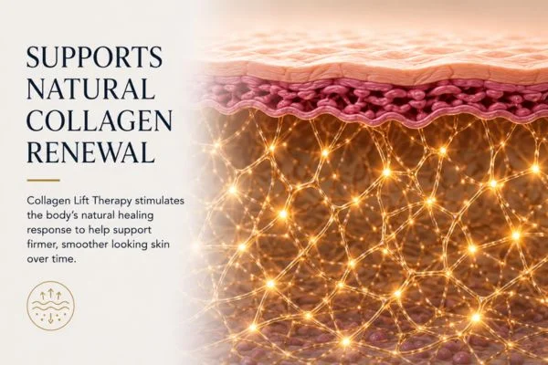 how Collagen Lift Therapy Lower Feltham works